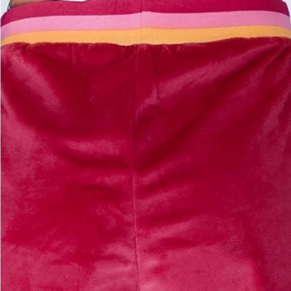 NWT PRINCESS POLLY- SIZE 4 VELOUR TRACK SHORT PINK - Picture 4 of 4